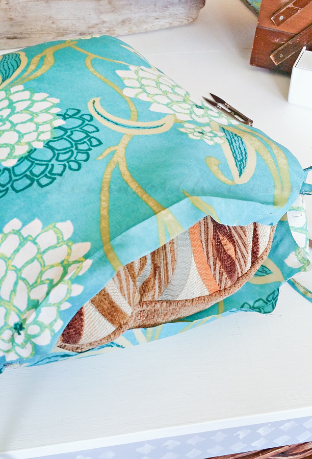 Outdoor Pillow Makeover