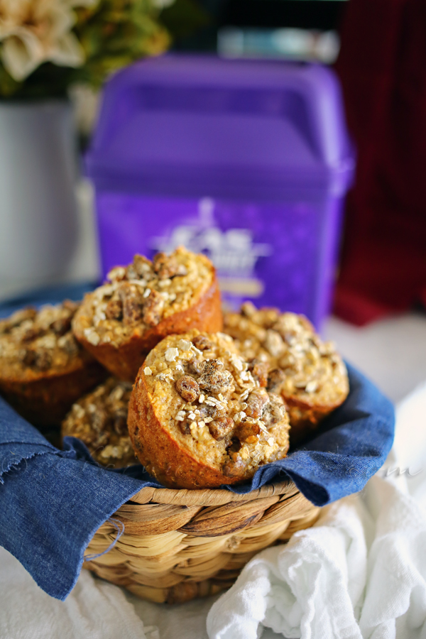 Oatmeal Date Protein Muffins : Healthy Breakfast Ideas