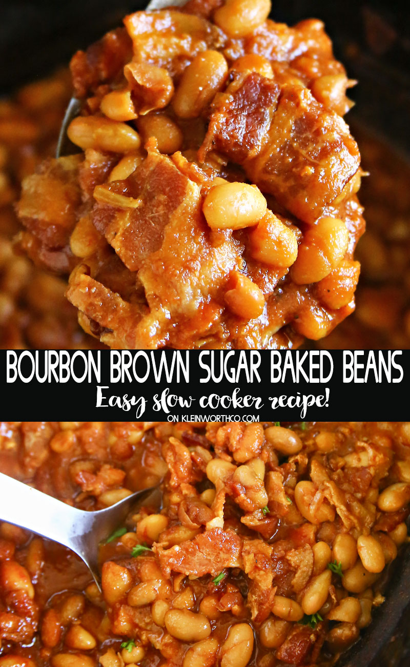 Bourbon Baked Beans - Slow Cooker Recipe