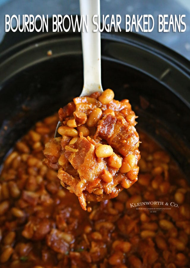 Bourbon Baked Beans - Slow Cooker Recipe