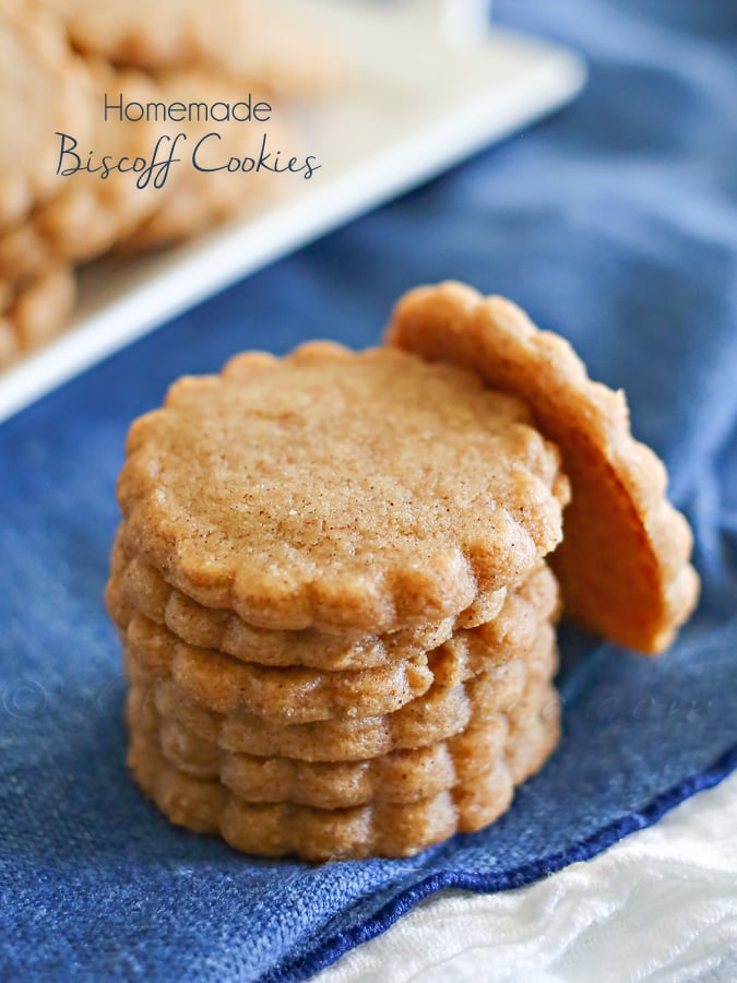 Homemade Biscoff Cookies