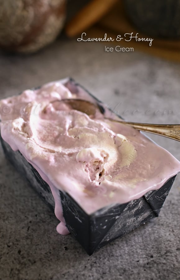 Lavender & Honey Ice Cream