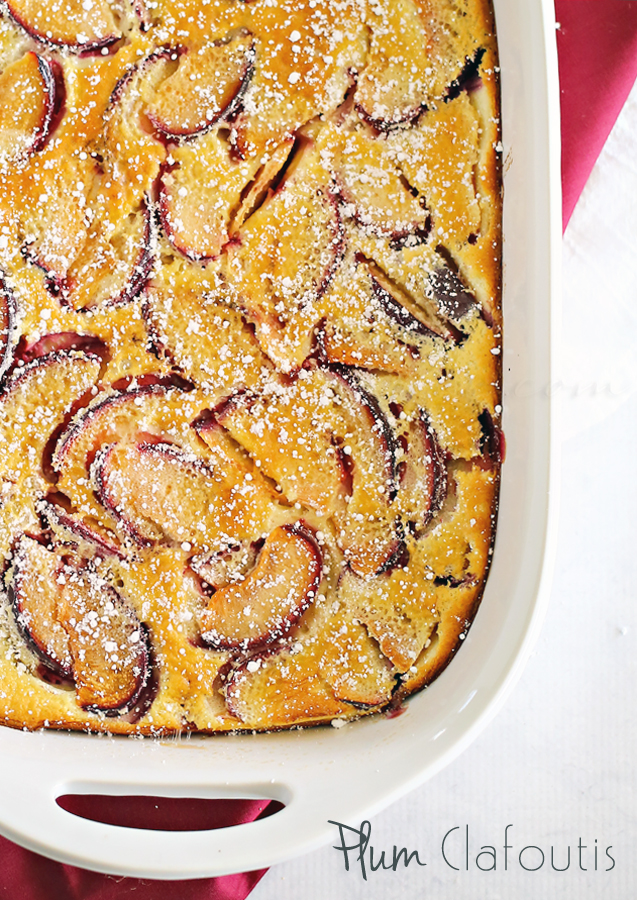 Plum Clafoutis