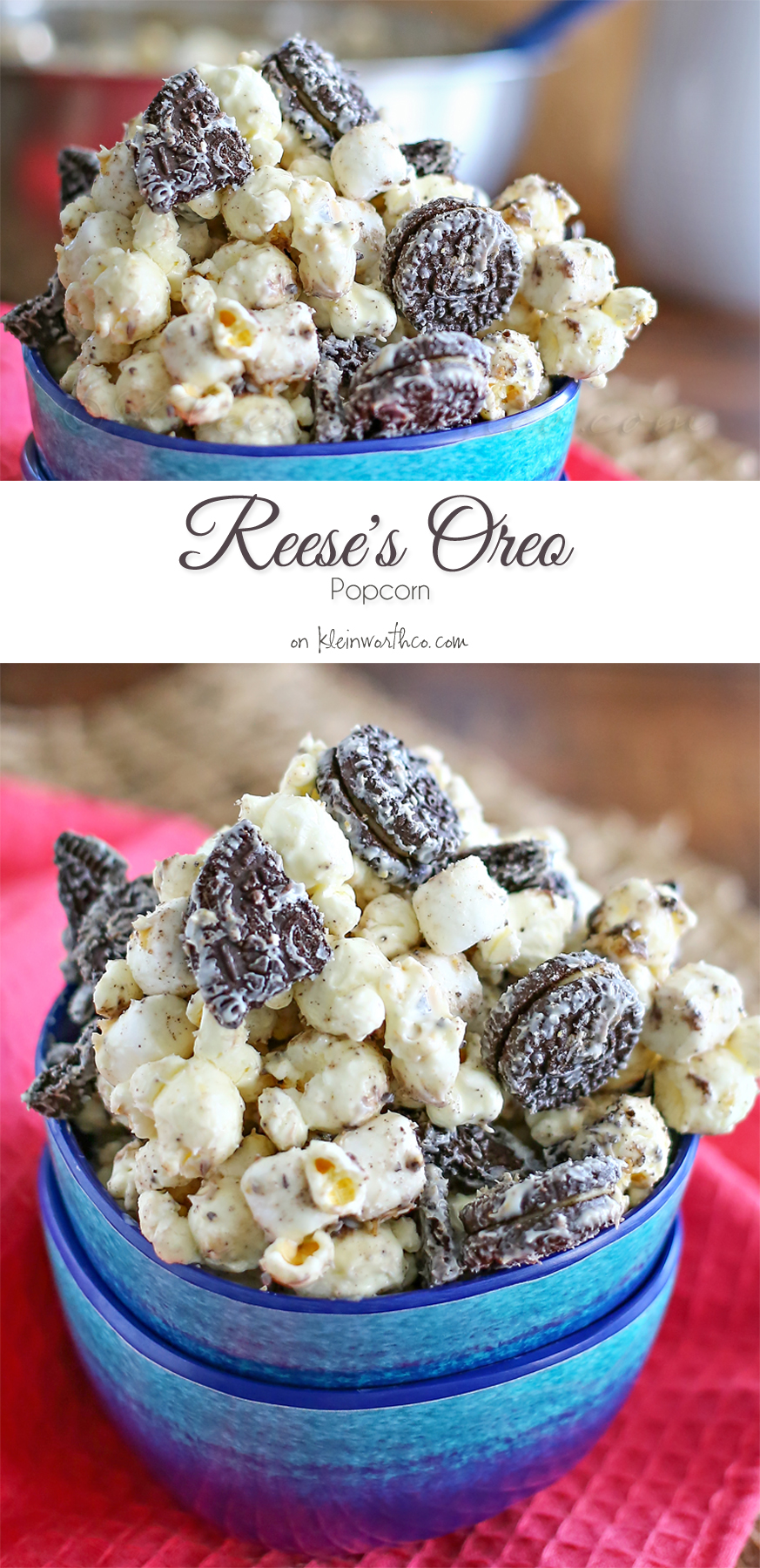 Reese's Oreo Popcorn