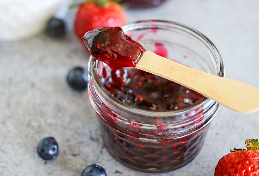 Mixed Berry Quick Jam