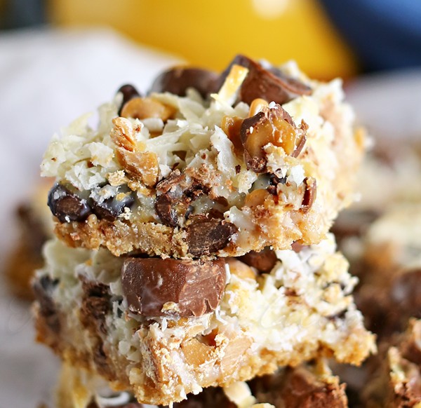 Peanut Butter Seven Layer Bars : Yummy Bar Recipes