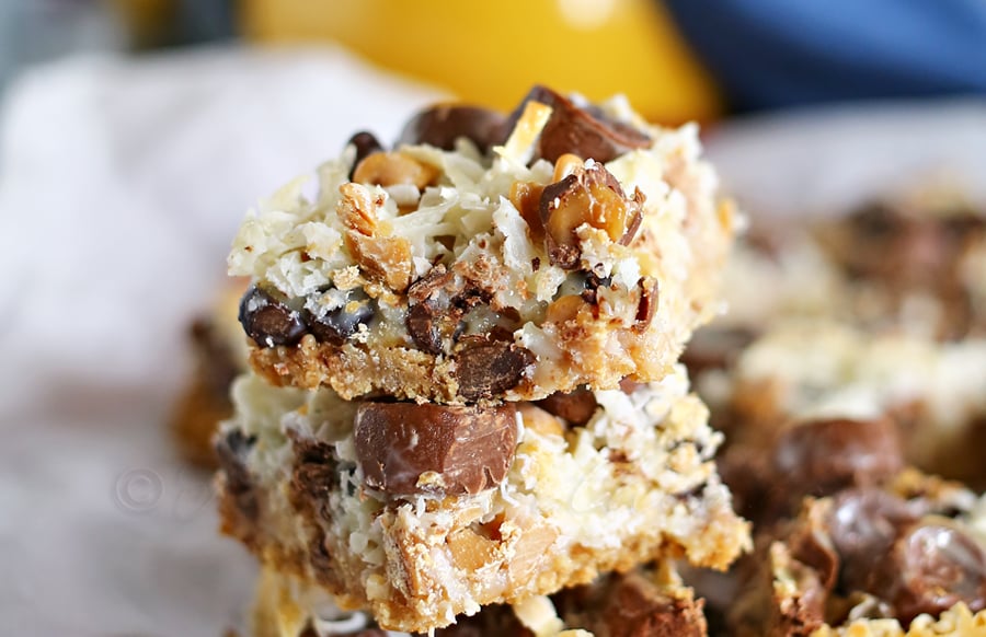 Peanut Butter Seven Layer Bars : Yummy Bar Recipes