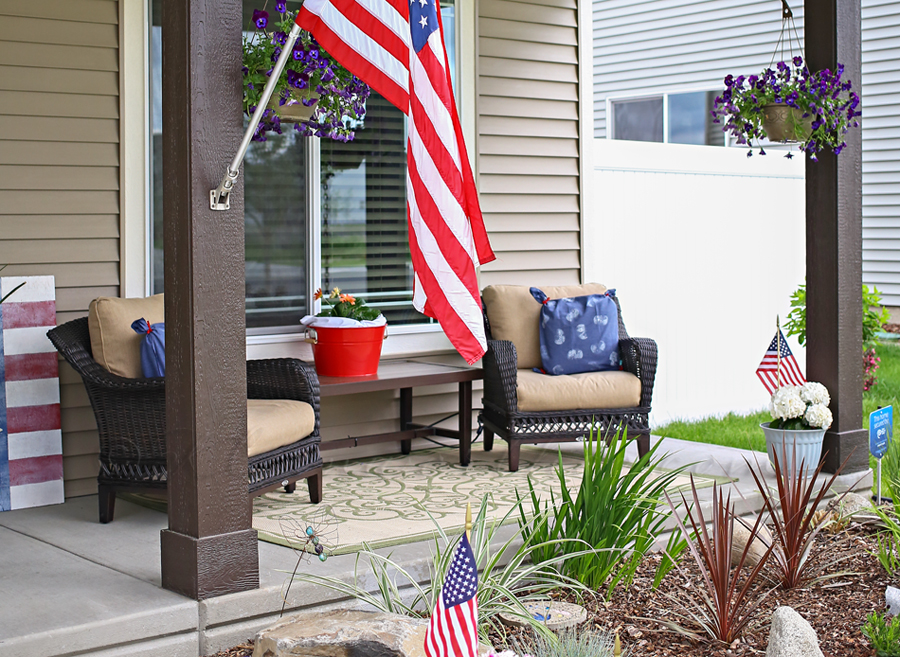 Patriotic Porch