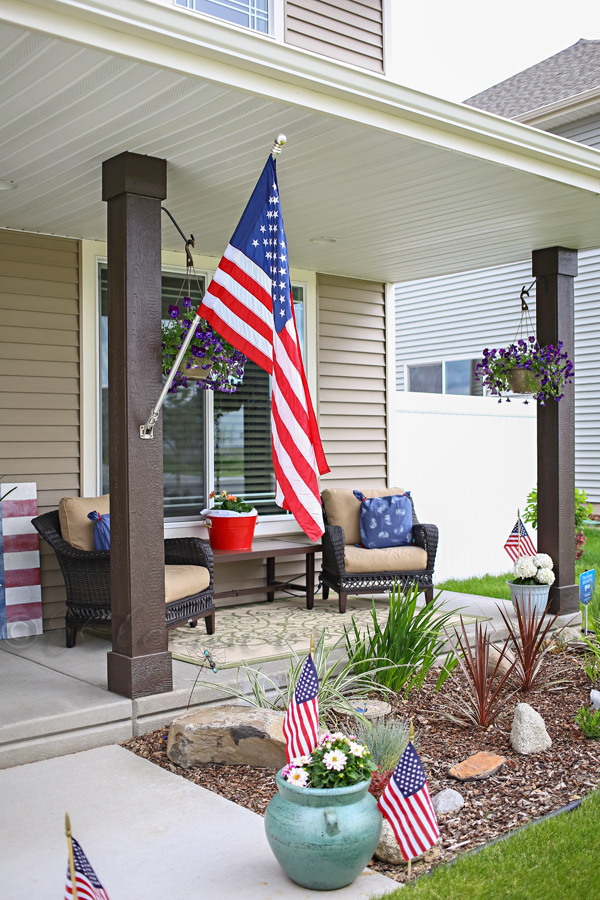 Patriotic Porch