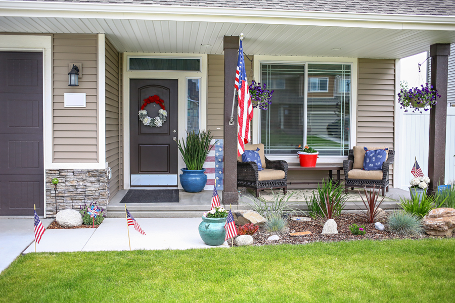 Patriotic Porch