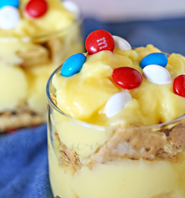 Easy Patriotic Parfait