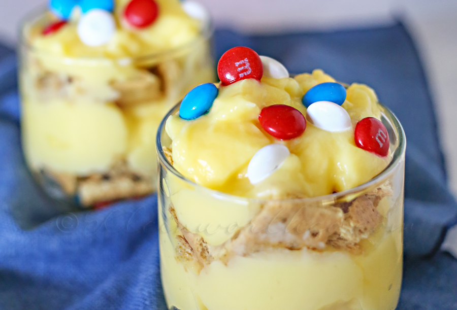 Easy Patriotic Parfait