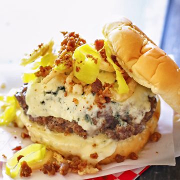 Crunchy Onion Burger : Easy Family Dinner Ideas