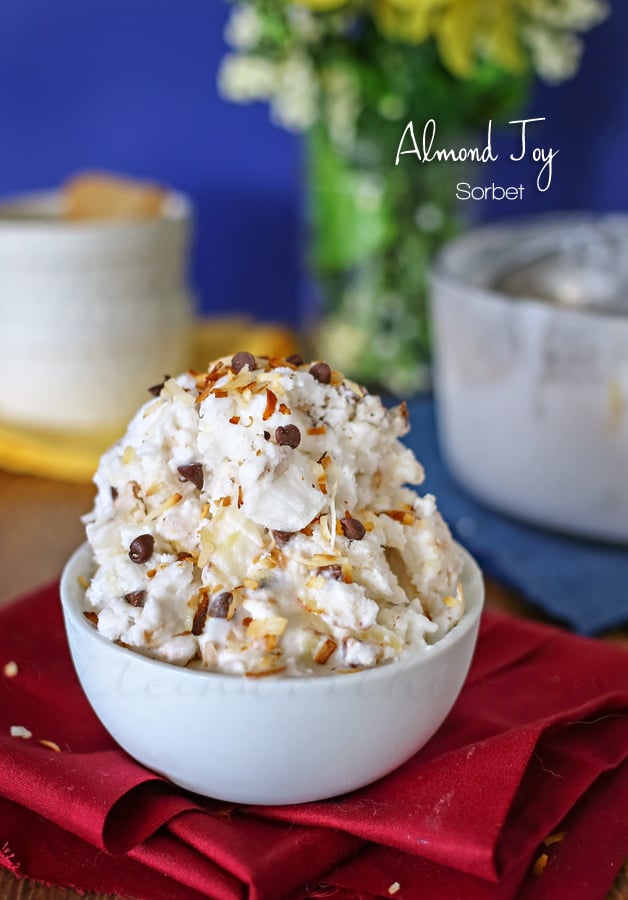 Almond Joy Sorbet