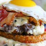 Blue Cheese Breakfast Burger