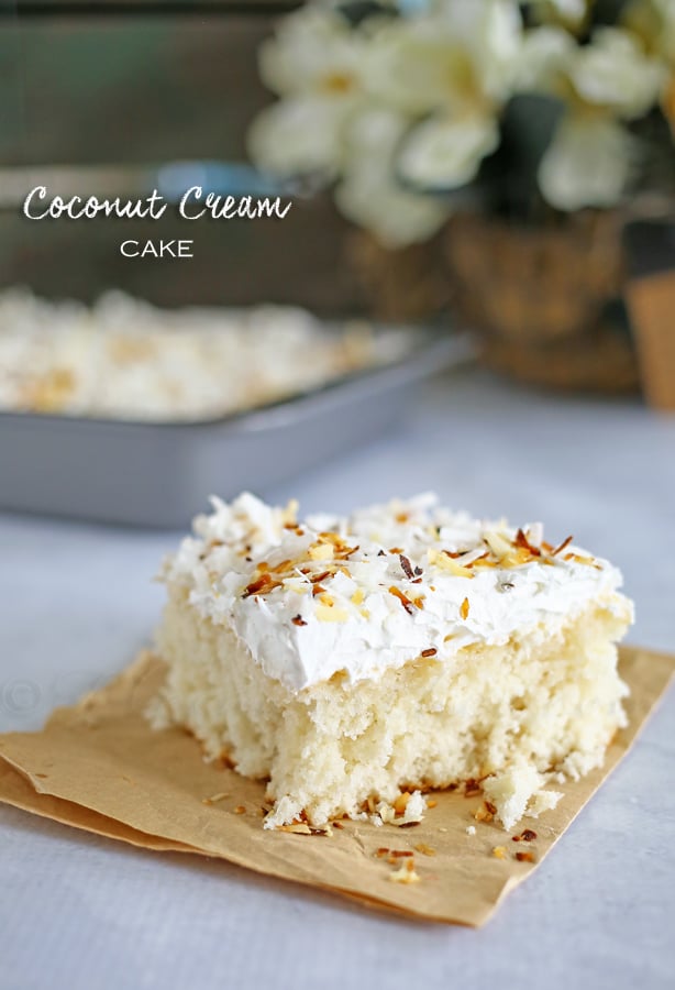 Coconut Cream Cake