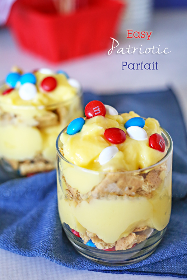 Easy Patriotic Parfait