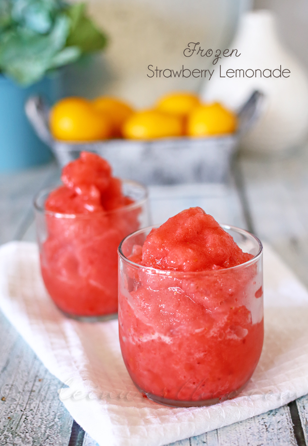 Frozen Strawberry Lemonade