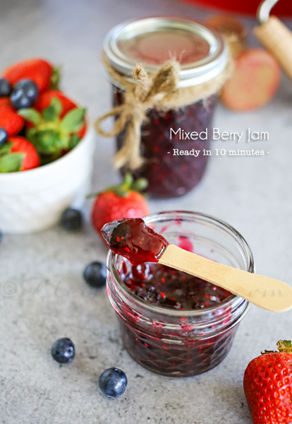 Mixed Berry Quick Jam