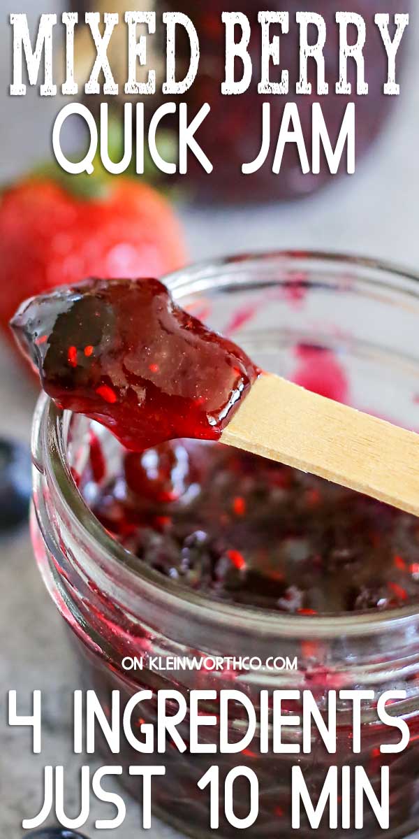 Mixed Berry Quick Jam