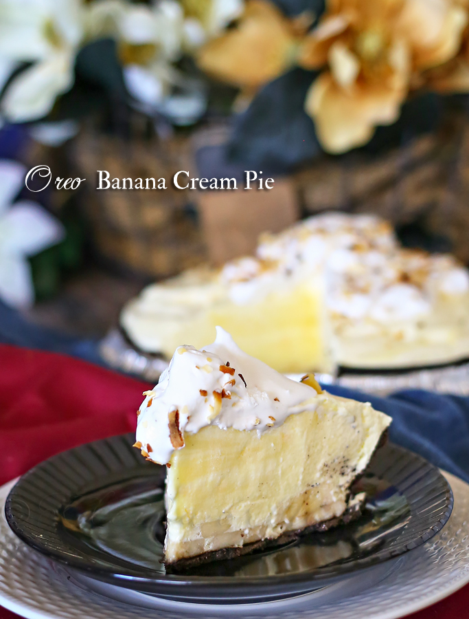 Oreo Banana Cream Pie