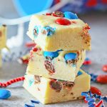 Red, White & Blue Fudge