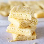 White Cornmeal Shortbread Bars