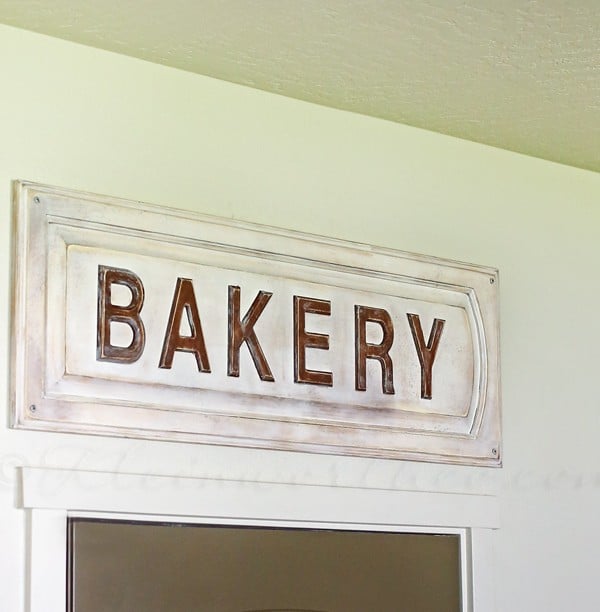 Vintage Bakery Sign