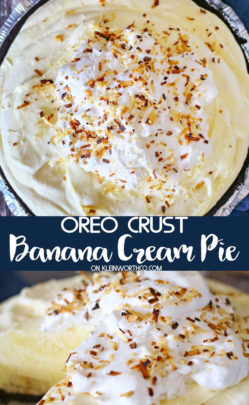 Oreo Banana Cream Pie