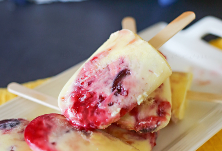 Cherry Pie Pops