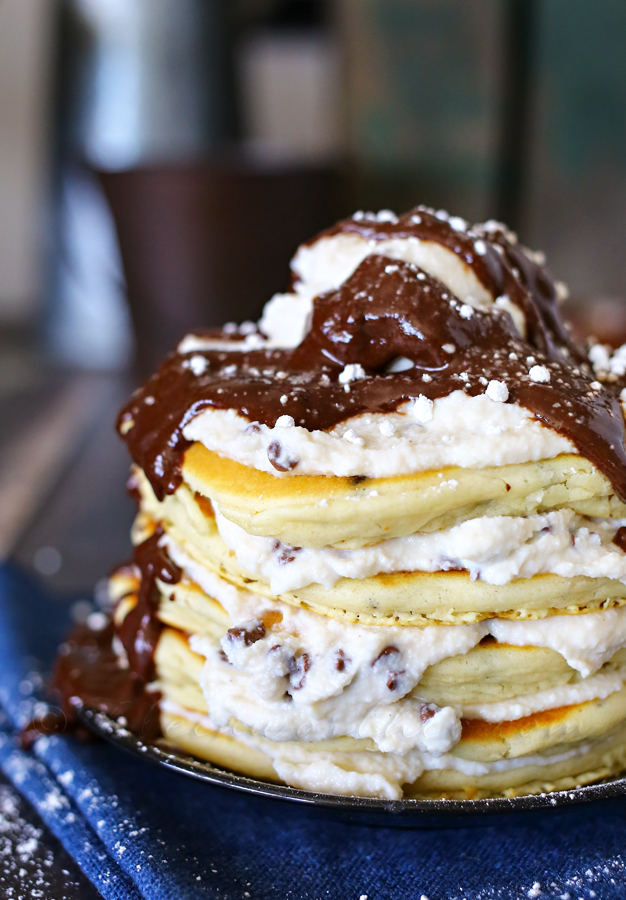 Cannoli Pancakes - Kleinworth & Co