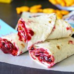 Almond Butter & Jam Wrap