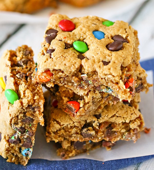 Monster Cookie Bars