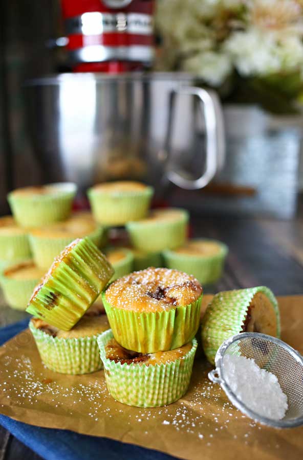 Apple Fritter Cupcakes