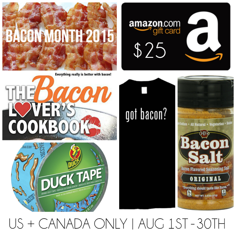 3rd Annual Bacon Month + Giveaway