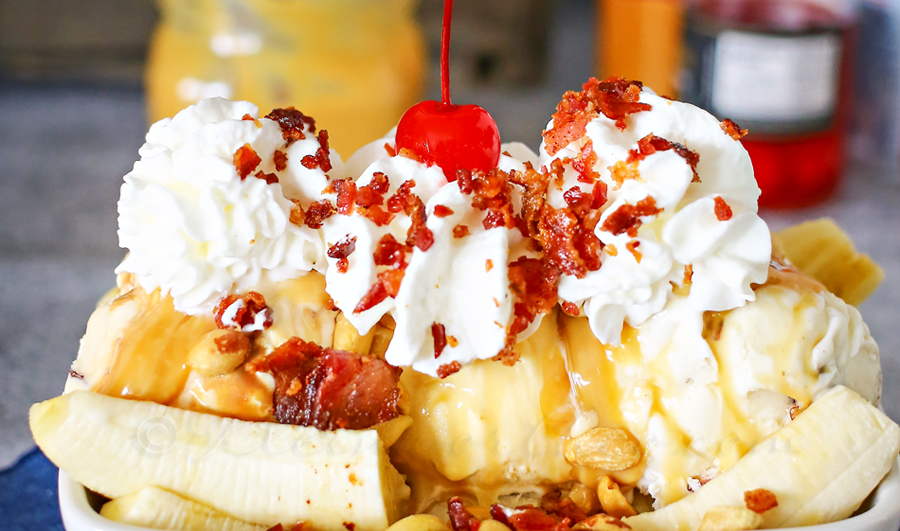 Bacon Banana Split