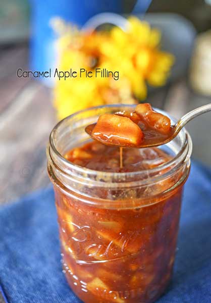 Caramel Apple Pie Filling
