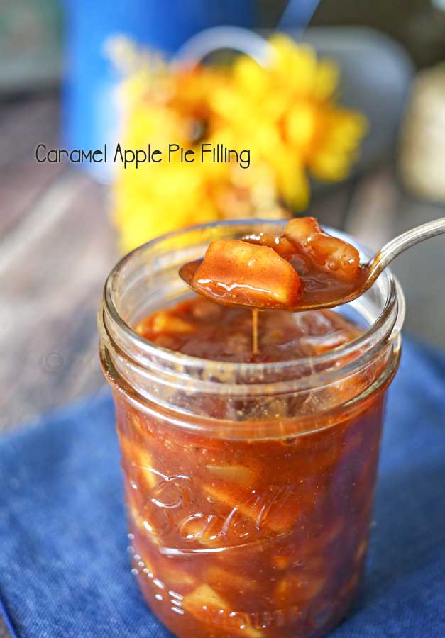 Caramel Apple Pie Filling