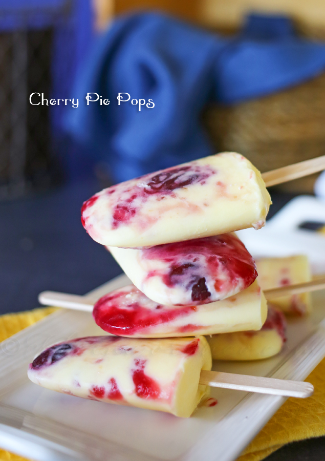 Cherry Pie Pops