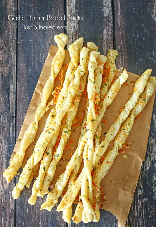 Garlic Butter Bread Sticks