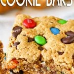 Monster Cookie Bars