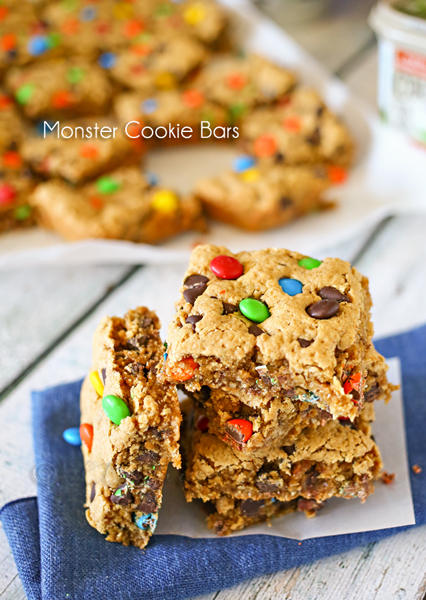 Monster Cookie Bars