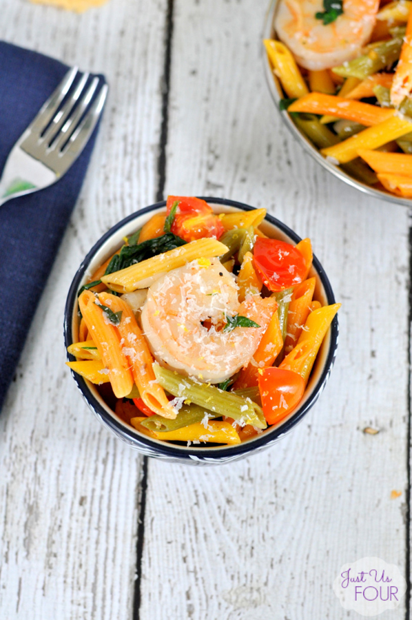 The Easy Dinner Recipes Meal Plan - summer shrimp pasta