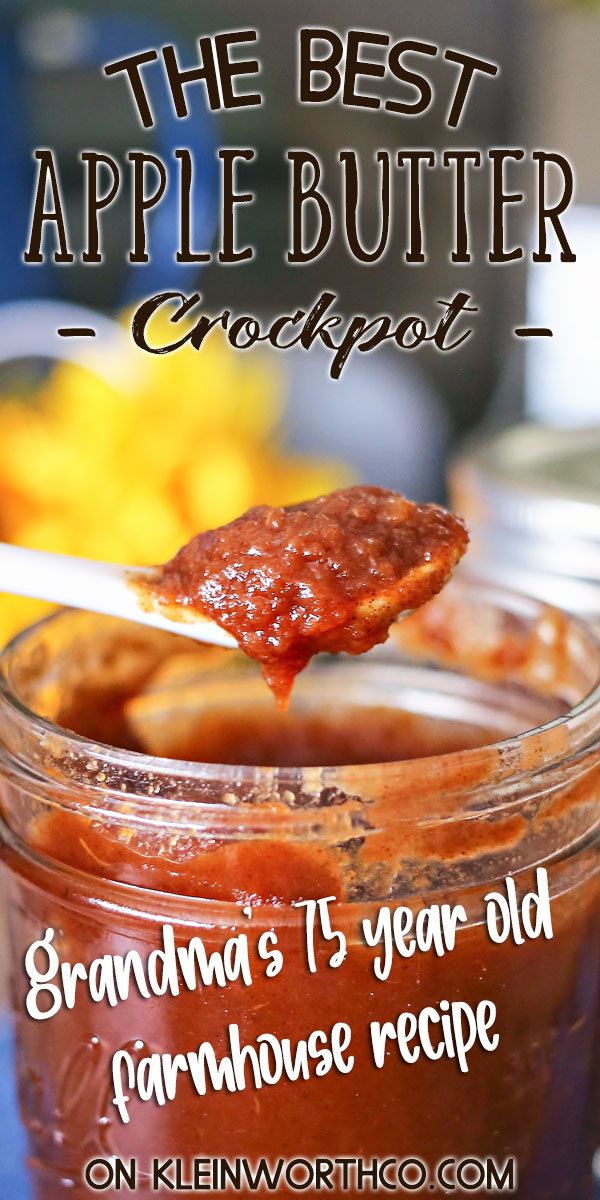 Slow Cooker Apple Butter