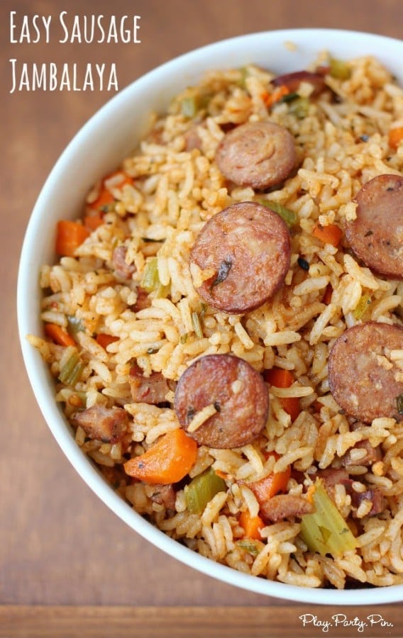 Easy_Sausage_Jambalaya