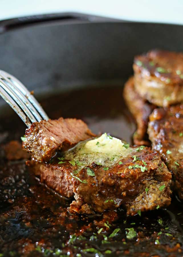 Garlic Butter Filet Mignon