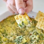 Spinach Artichoke Dip {Vegan}