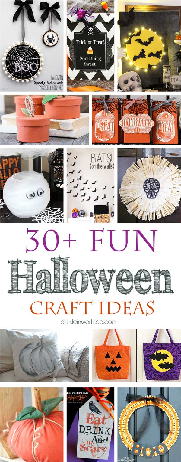 30+ Fun Halloween Craft Ideas