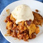 Peanut Butter Apple Dump Cake