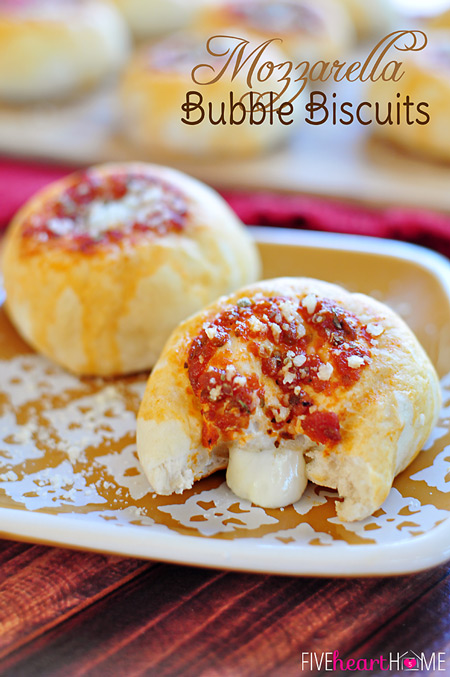 Mozzarella Bubble Biscuits